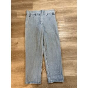 Caron Callahan Wide Leg Denim‎ Women's Size M Jeans
